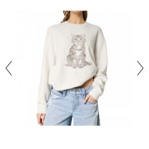 XXL Hollister Cat Sweater